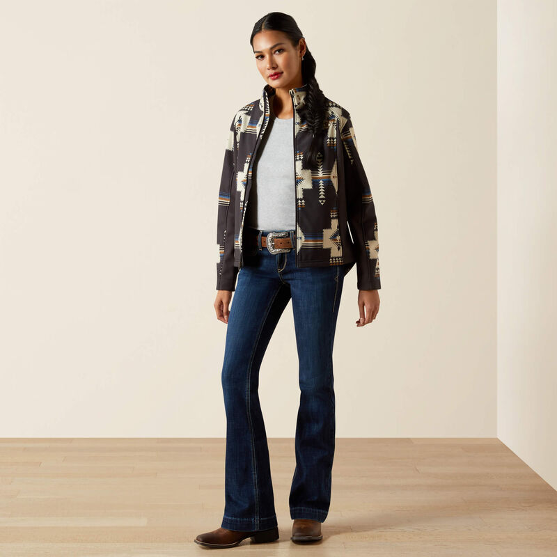 Ariat Women's Thornstone Print Logo Softshell Jacket