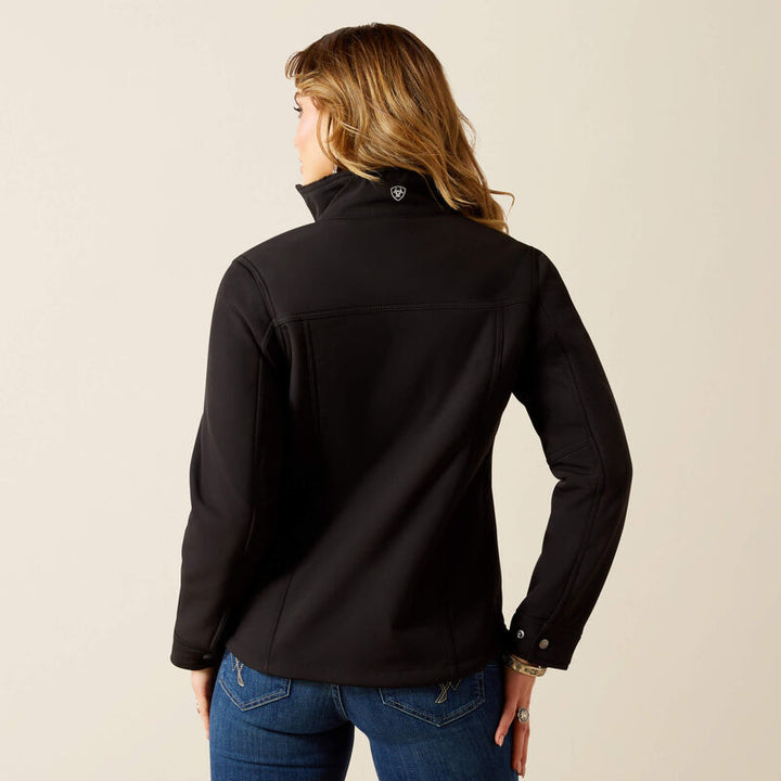 Ariat Women's Black Berber Back Softshell Jacket