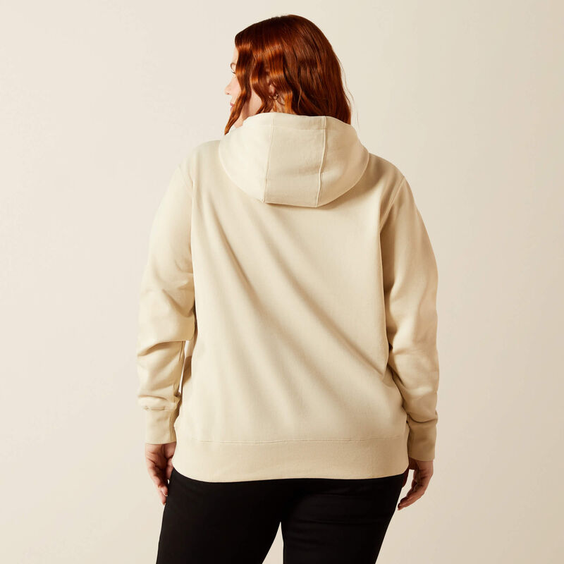 Ariat Women's Oyster Grey Stitch Hoodie