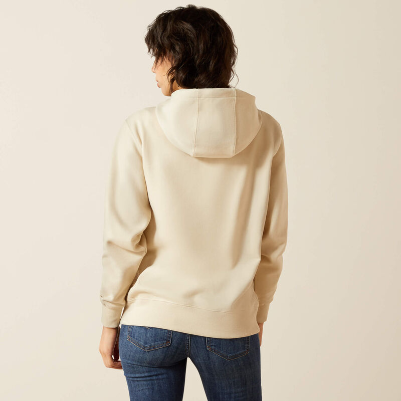 Ariat Women's Oyster Grey Stitch Hoodie