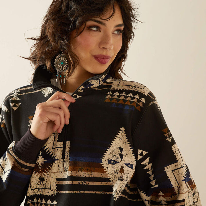 Ariat Women's Thornstone Print Sienna 1/2 Zip Sweatshirt