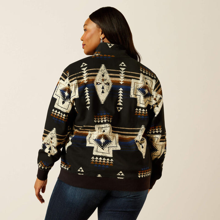 Ariat Women's Thornstone Print Sienna 1/2 Zip Sweatshirt