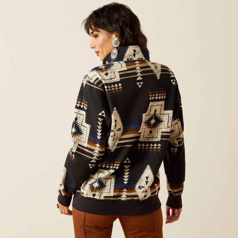 Ariat Women's Thornstone Print Sienna 1/2 Zip Sweatshirt