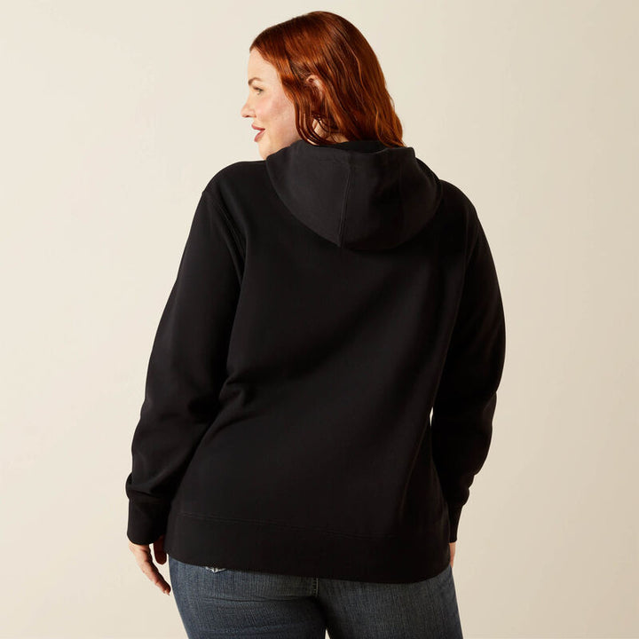 Ariat Women's Black Booted Logo Hoodie