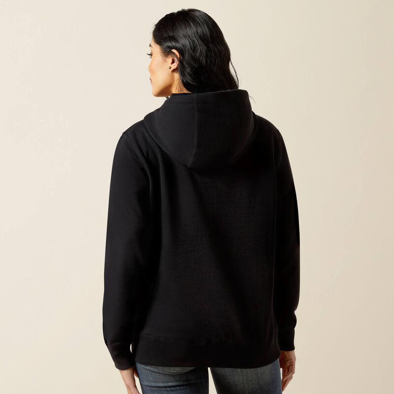 Ariat Women's Black Booted Logo Hoodie