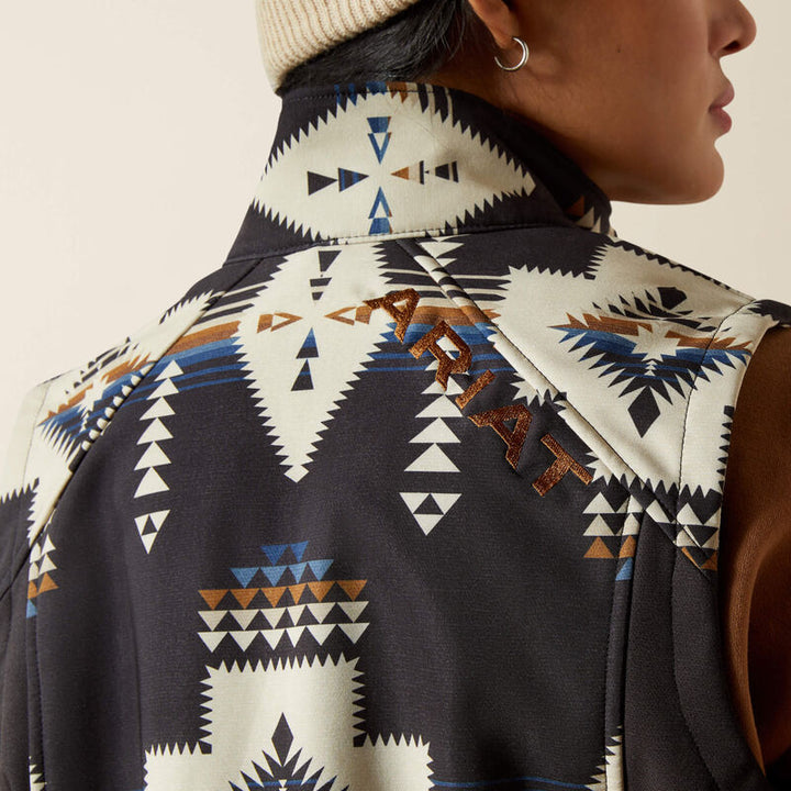Ariat Women's Thornstone Print Logo Softshell Vest