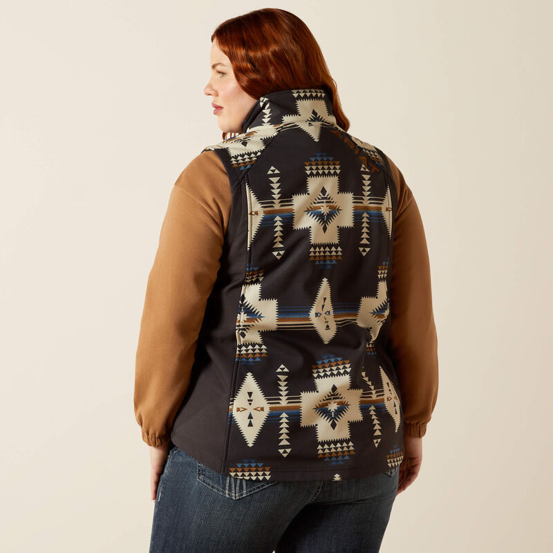Ariat Women's Thornstone Print Logo Softshell Vest