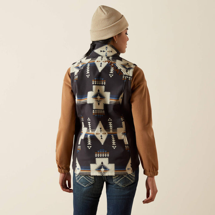 Ariat Women's Thornstone Print Logo Softshell Vest