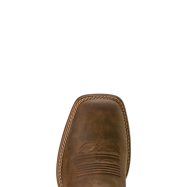 Ariat Men's Aged Tan Brush Creek Cowboy Boot