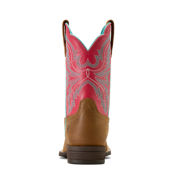 Ariat Kid's Wicker and Hot Pink Westwood Western Boot