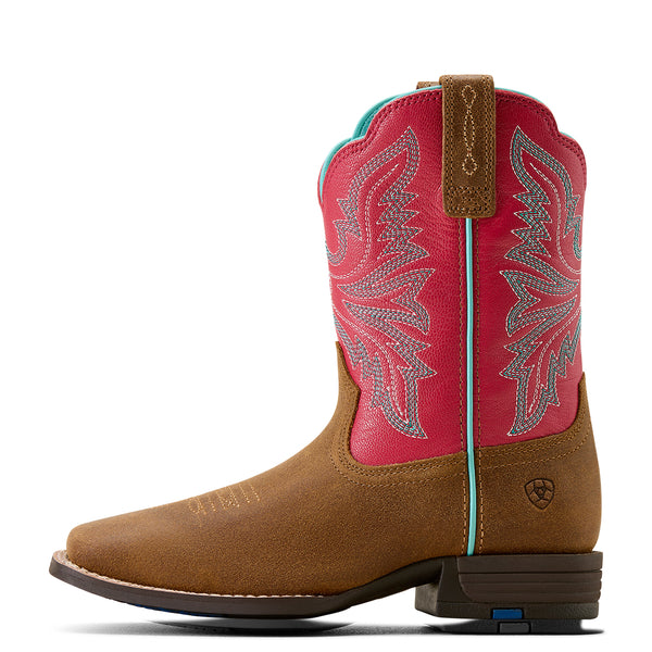Ariat Kid's Wicker and Hot Pink Westwood Western Boot