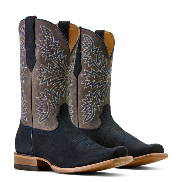 Ariat Men's Navy Suede South Fork Cowboy Boot
