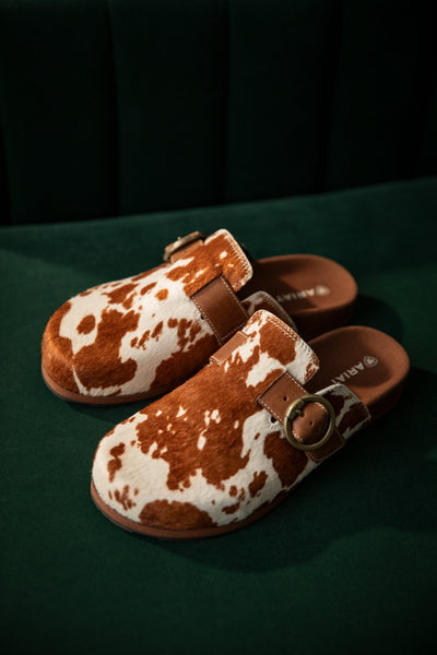 Ariat Women's Cow Hair-on Country Mule Shoe