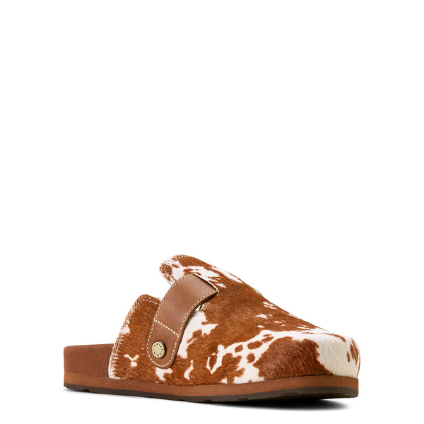 Ariat Women's Cow Hair-on Country Mule Shoe