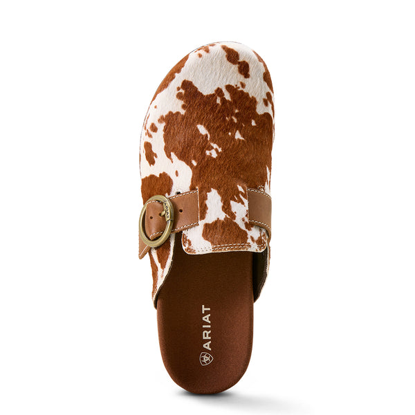 Ariat Women's Cow Hair-on Country Mule Shoe