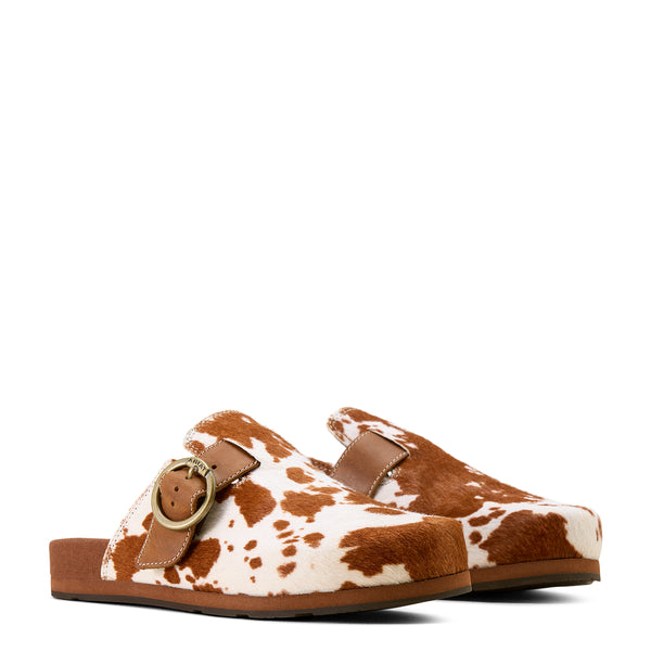 Ariat Women's Cow Hair-on Country Mule Shoe