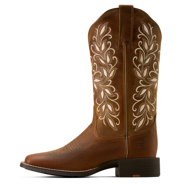Ariat Women's Pearl Round Up Holly Western Boot