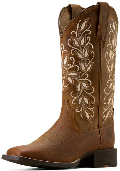 Ariat Women's Pearl Round Up Holly Western Boot