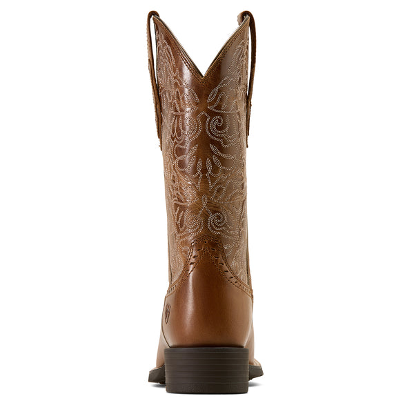 Ariat Women's Aged Tan Round Up Remuda Western Boot