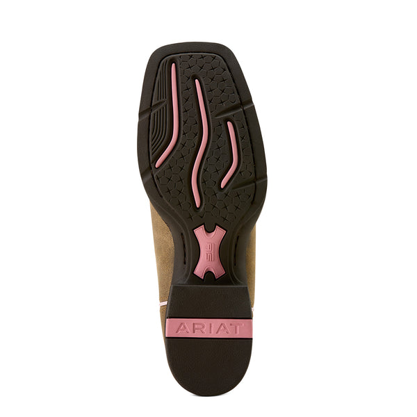 Ariat Women's Dusty Rose Round Up Ruidoso Western Boot