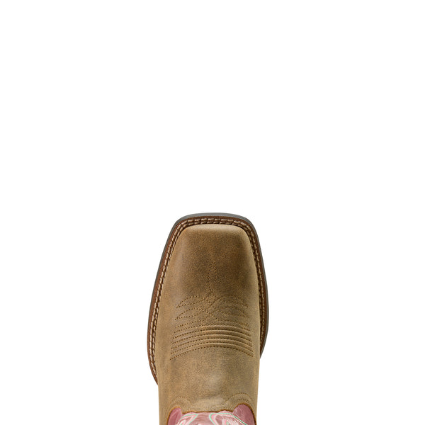 Ariat Women's Dusty Rose Round Up Ruidoso Western Boot
