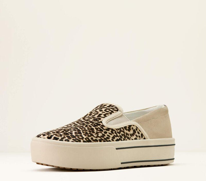Ariat Women's Cheetah Hair On Skylar Slip On Shoe