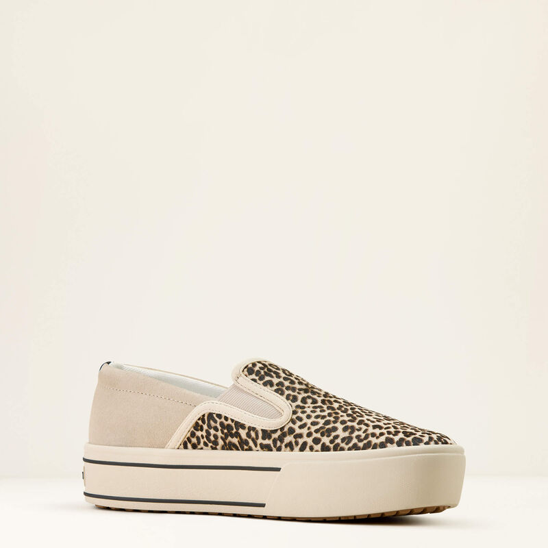 Ariat Women's Cheetah Hair On Skylar Slip On Shoe