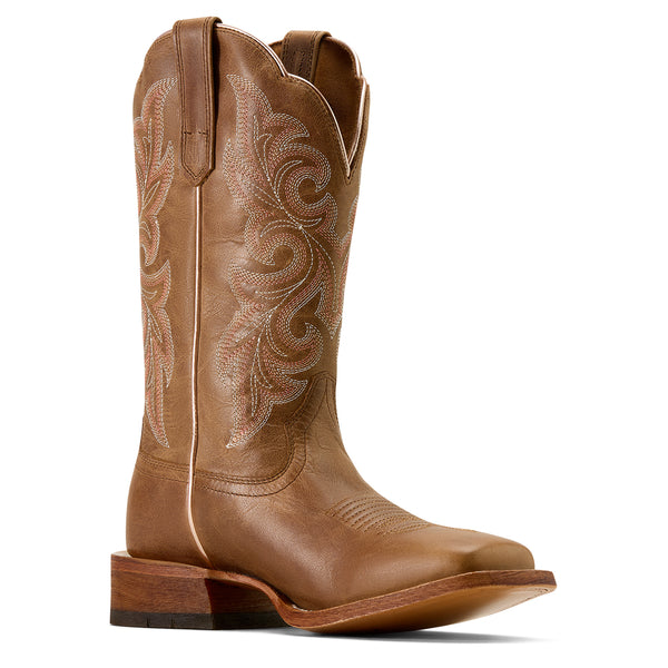 Ariat Women's Natural Tan County Lane Western Boot