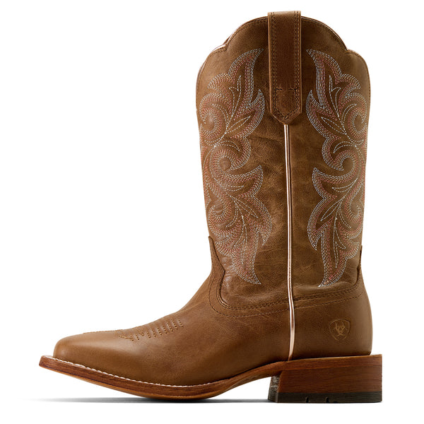 Ariat Women's Natural Tan County Lane Western Boot