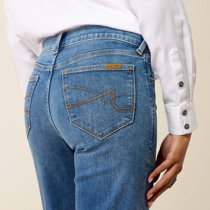 Ariat Women's Sky Valley Perfect Rise Revel Vilma Ultra Stretch Trouser Jean