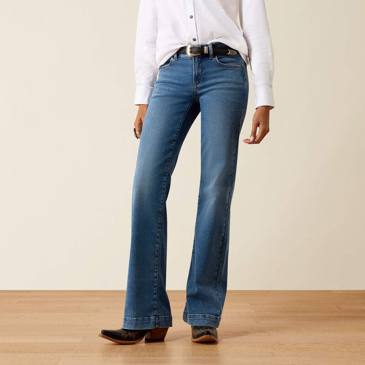 Ariat Women's Sky Valley Perfect Rise Revel Vilma Ultra Stretch Trouser Jean