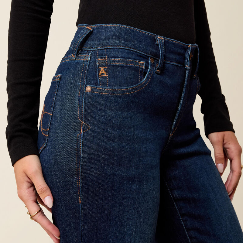 Ariat Women's Hayward Perfect Rise Revel Vilma Ultra Stretch Trouser Jean