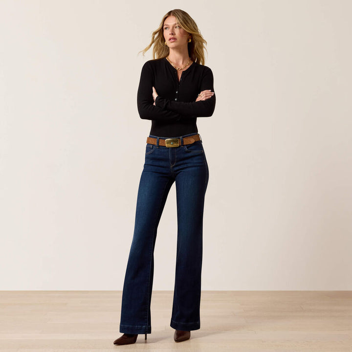 Ariat Women's Hayward Perfect Rise Revel Vilma Ultra Stretch Trouser Jean