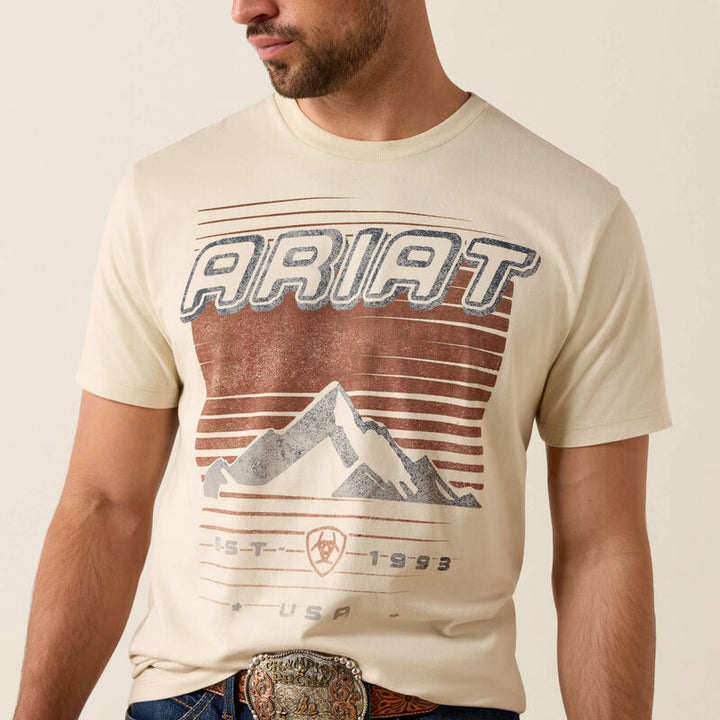 Ariat Men's Natural Nineties Cowboy T-Shirt