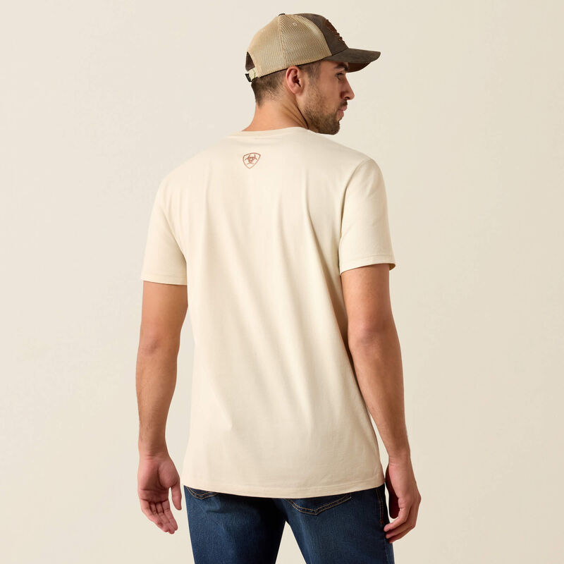 Ariat Men's Natural Nineties Cowboy T-Shirt