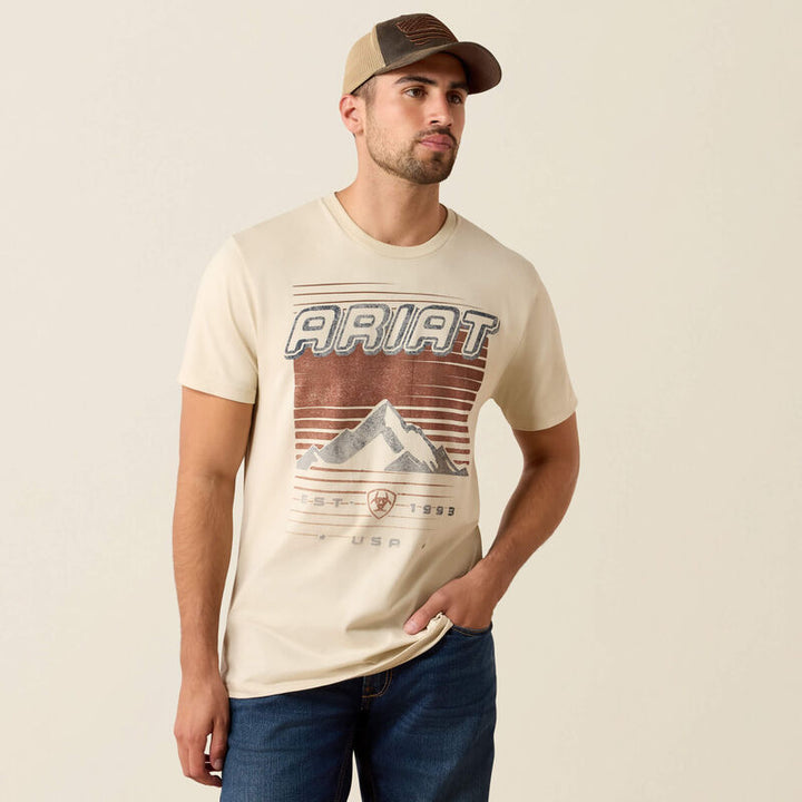 Ariat Men's Natural Nineties Cowboy T-Shirt