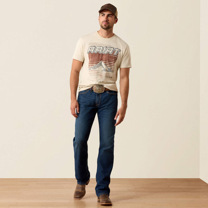 Ariat Men's Natural Nineties Cowboy T-Shirt