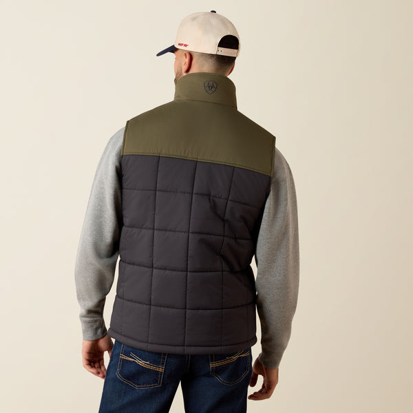 Ariat Men's Phantom and Grape Leaf Crius Insulated Vest