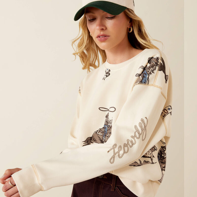 Ariat Women's Parchment Rancher Sweatshirt