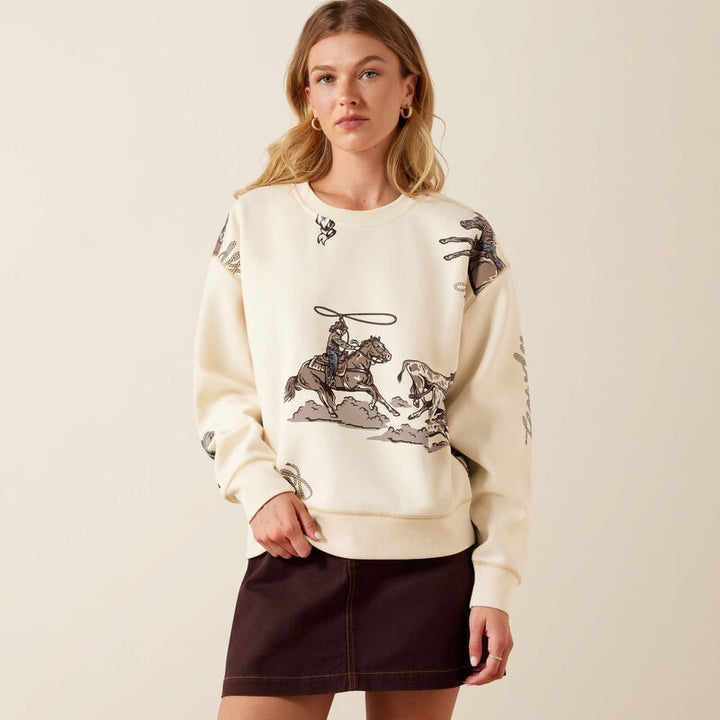 Ariat Women's Parchment Rancher Sweatshirt