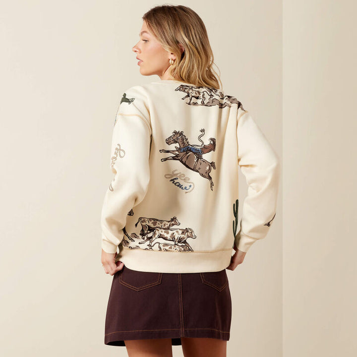 Ariat Women's Parchment Rancher Sweatshirt