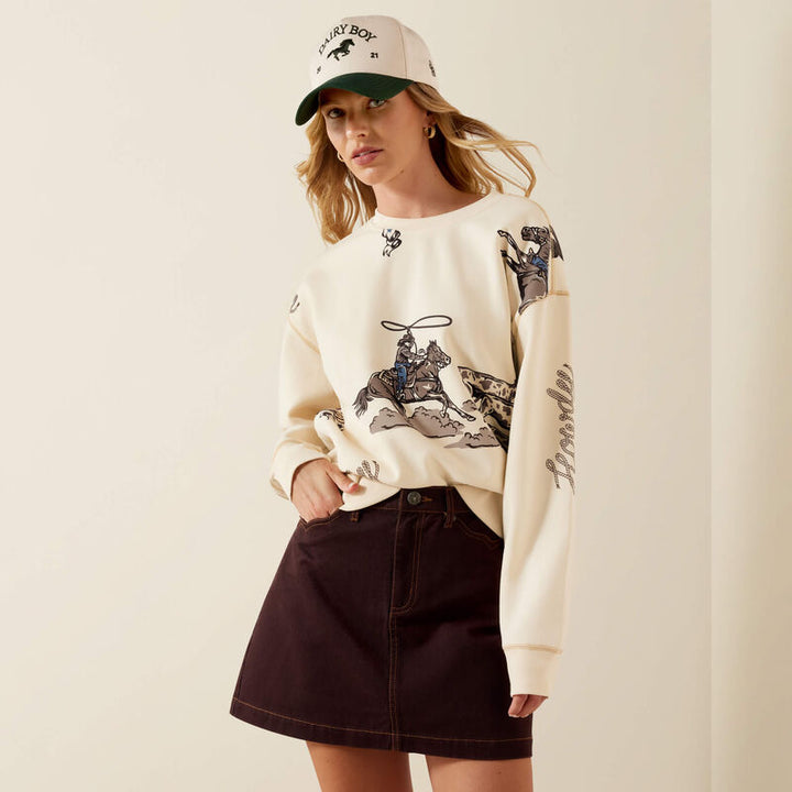 Ariat Women's Parchment Rancher Sweatshirt