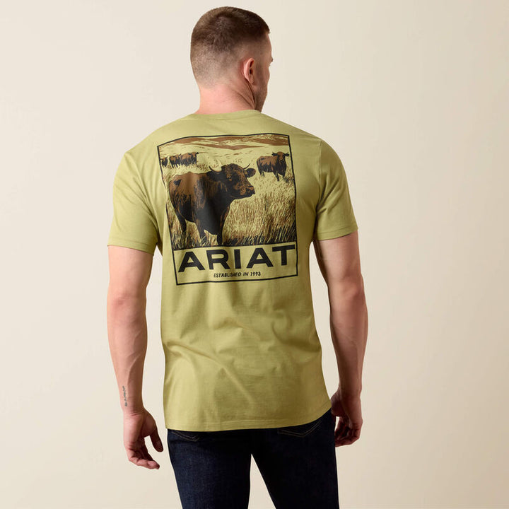 Ariat Men's Tent Green Grazers T-Shirt