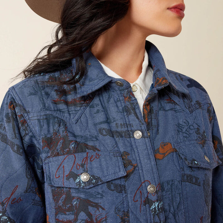 Ariat Women's Retro Rodeo Obispo Lightweight Insulated Jacket