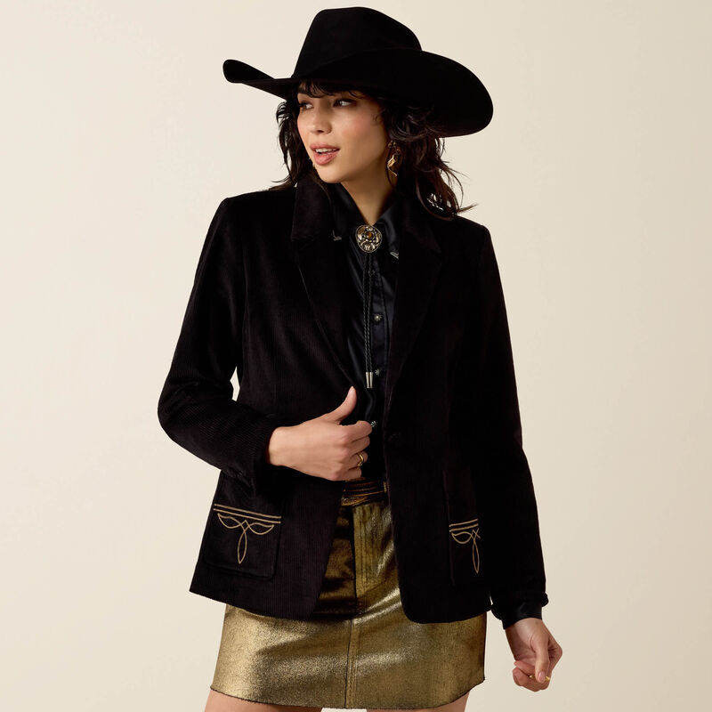 Ariat Women's Black Charles Blazer