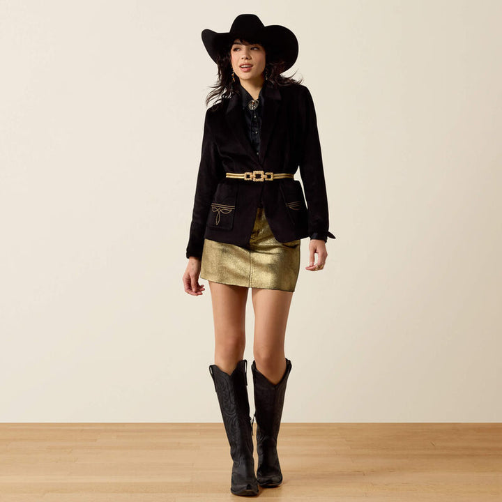 Ariat Women's Black Charles Blazer
