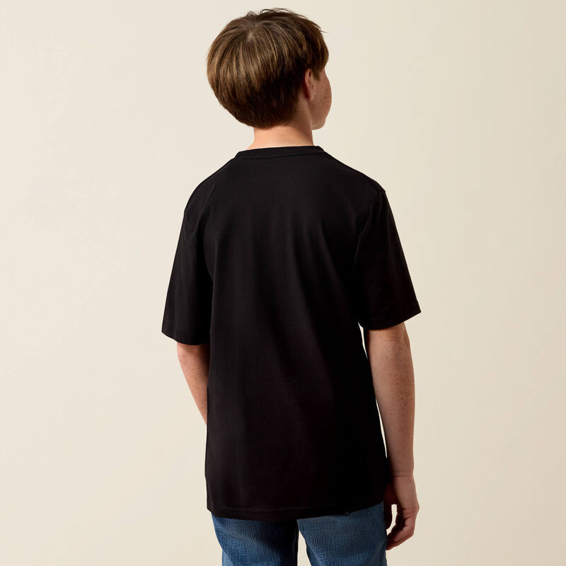 Ariat Boy's Black Cowboy Way Up T-Shirt