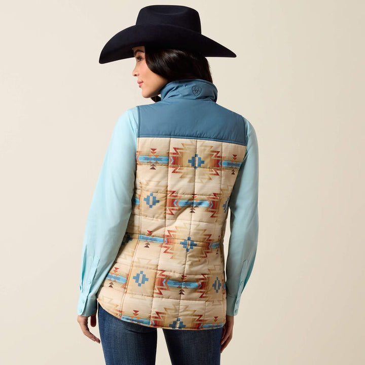 Ariat Women's Sonoma Southwest Print Crius Insulated Vest