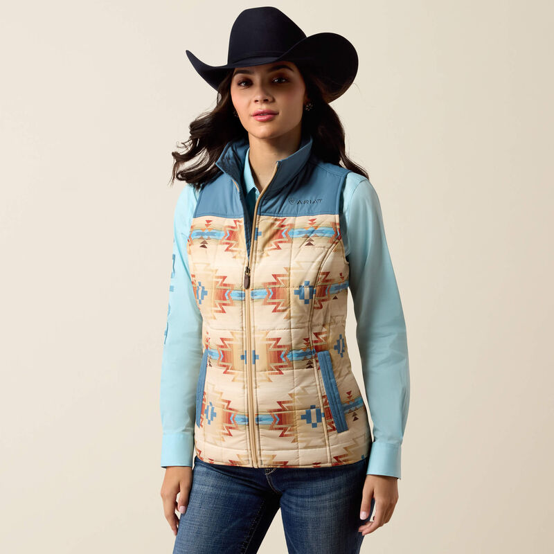 Ariat Women's Sonoma Southwest Print Crius Insulated Vest