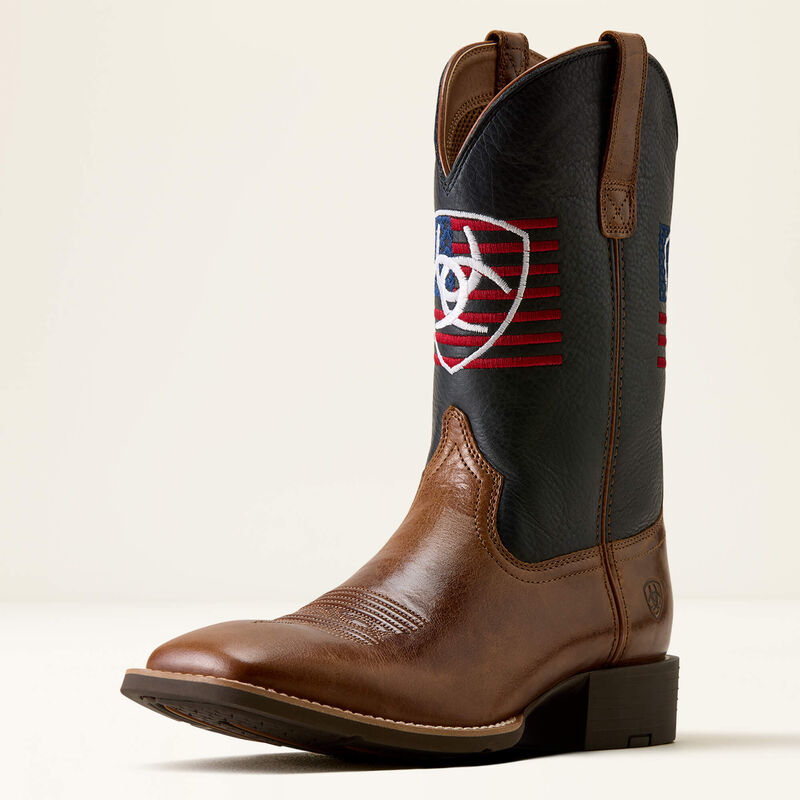 Ariat Men's Nightfall Navy Sport Freedom Cowboy Boot